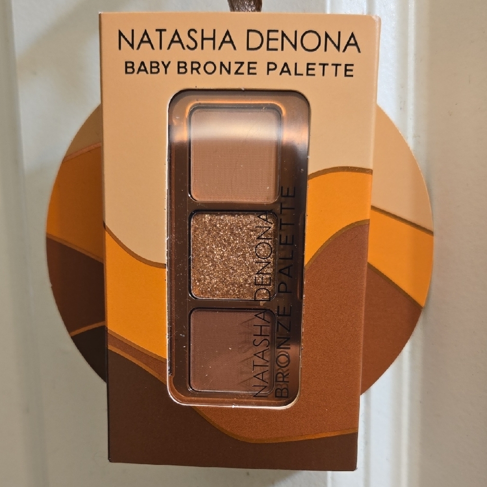 Natasha Denona Brown and Gold Bronzer & Contour Palette